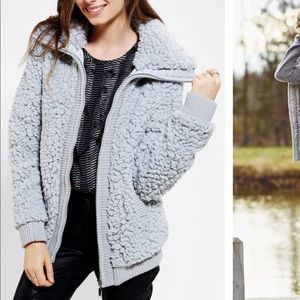 Pins and Needles Teddy Jacket (size: s)